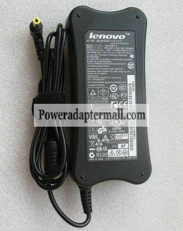 90W Lenovo IdeaPad Y450 Y510 Y530 Laptop AC Adapter Power